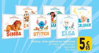 Cora Disney, mes premières histoires aanbieding