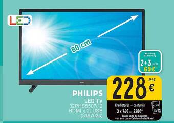 Cora Philips ledtv aanbieding