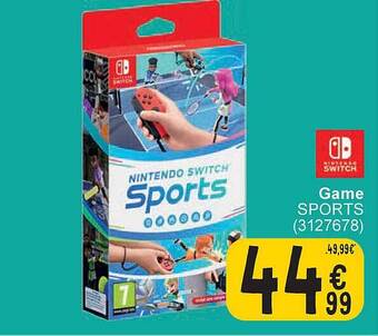 Cora Game sports aanbieding