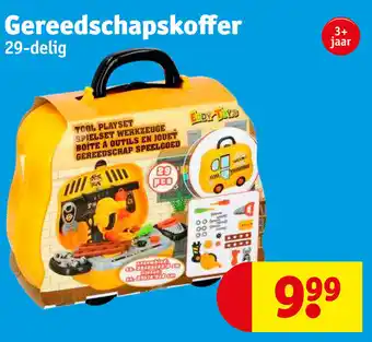 Gereedschapskoffer 29-delig 3+ jaar