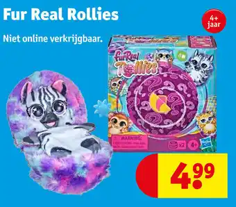 Kruidvat Fur real rollies 4+ jaar aanbieding