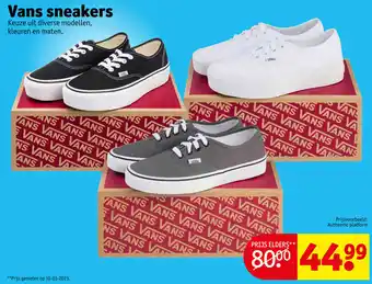 Vans sneakers