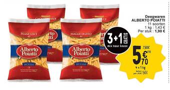 Cora Deegwaren alberto poiatti aanbieding
