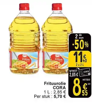 Cora Frituurolie aanbieding