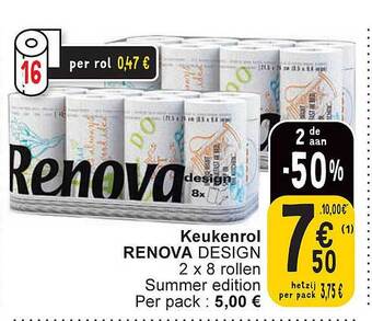 Cora Keukenrol renova aanbieding