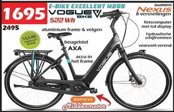 iTEK Vogue bike aanbieding