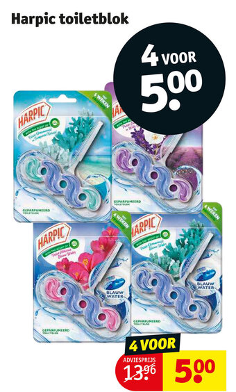 Kruidvat Harpic toiletblok aanbieding