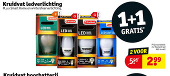 Kruidvat Kruidvat ledverlichting aanbieding