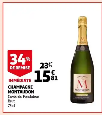 Montaudon champagne 75cl