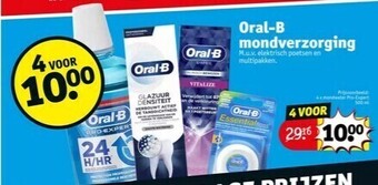 Kruidvat Oral-b mondverzorging aanbieding
