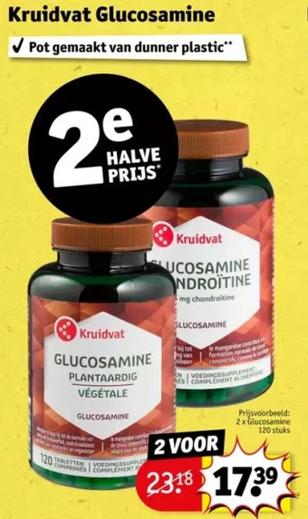 Kruidvat Kruidvat glucosamine aanbieding