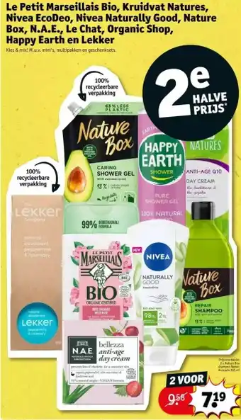 Kruidvat Le petit marseillais bio, aanbieding