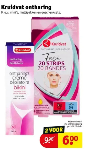 Kruidvat Kruidvat ontharing aanbieding
