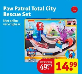 Paw patrol total city rescue set