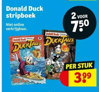 Donald duck stripboek