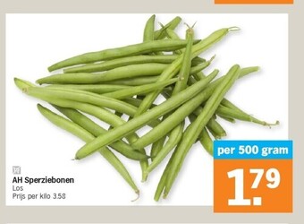 Albert Heijn Ah sperziebonen aanbieding