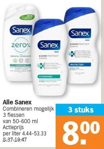 Albert Heijn Alle sanex aanbieding