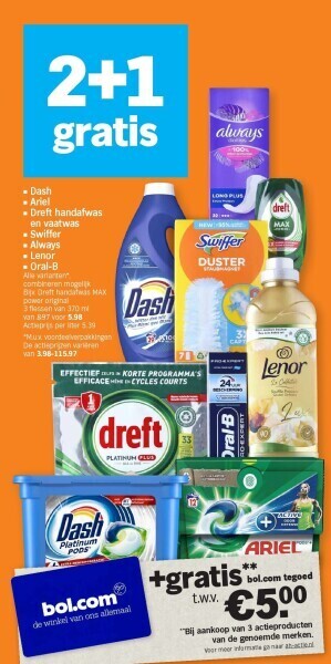 Albert Heijn Dash aanbieding
