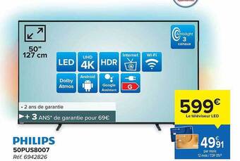 Carrefour Market Philips ledtv aanbieding