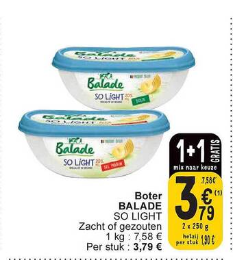 Cora Boter balade aanbieding