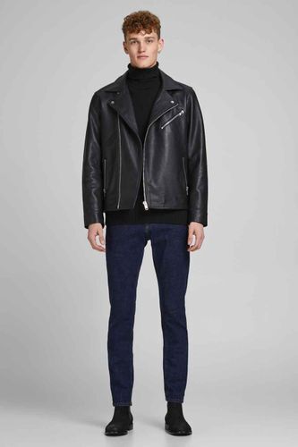 ZEB Jack & jones slim jeans - mid blue denim aanbieding