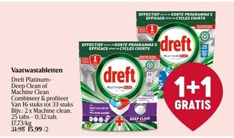 Delhaize Vaatwastabletten aanbieding