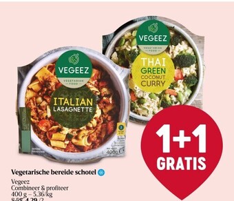 Delhaize Vegetarische bereide schotel aanbieding