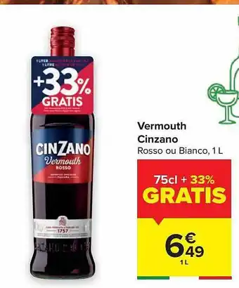 Vermouth cinzano