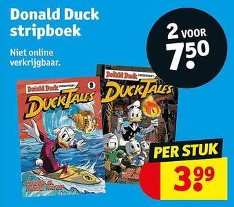 Donald duck stripboek