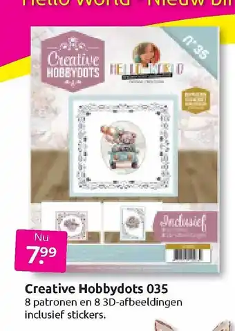 Boekenvoordeel Creative hobbydots 035 aanbieding