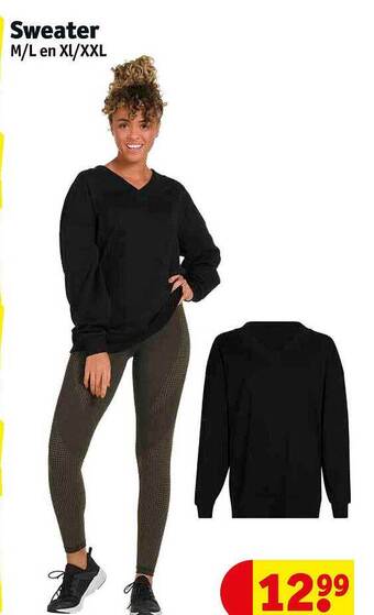 Kruidvat Sweater aanbieding