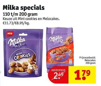 Kruidvat Milka specials aanbieding