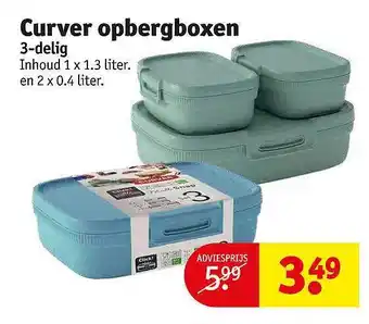 Curver opbergboxen