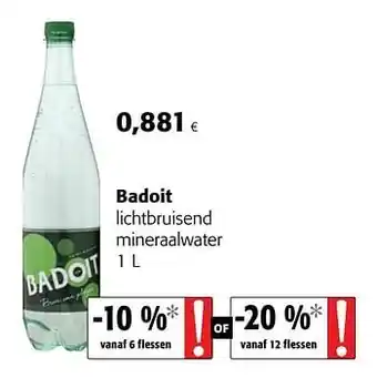 Badoit lichtbruisend mineraalwater 1 L