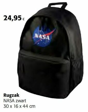 Colruyt Rugzak nasa zwart aanbieding