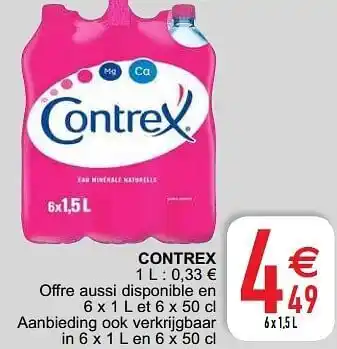 Contrex 6 X 1,5 L