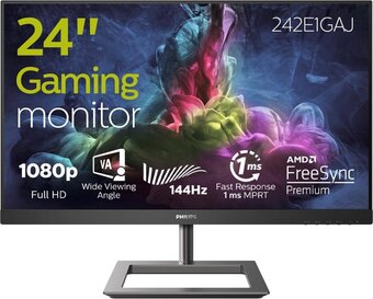 Bol.com Philips 242e1gaj - full hd gaming monitor - 144hz - 24 inch aanbieding