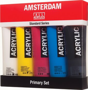 Amsterdam standard series acrylverf primaire set | 5 x 120 ml