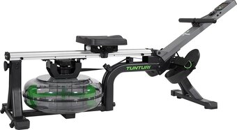 Bol.com Tunturi cardio fit r50w water roeitrainer inklapbaar - roeimachine met instelbare weerstand - roeiapparaat aanbieding