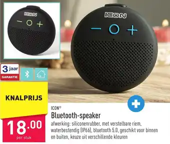 ALDI Icon bluetooth speaker per stuk aanbieding