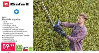 ALDI Einhell elektrische haagschaar per stuk aanbieding