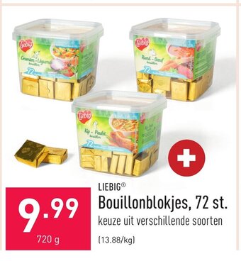 ALDI Liebig bouillonblokjes 720g aanbieding