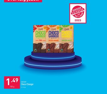 ALDI Choceur choco changer 150g aanbieding