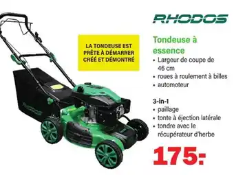 Van Cranenbroek Rhodos Tondeuse a Essence aanbieding