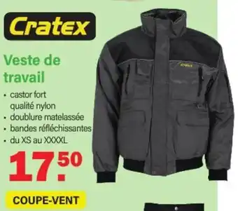 Cratex Veste de Travail