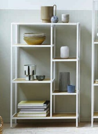 Jysk Trappedal Rek 5 Schappen aanbieding