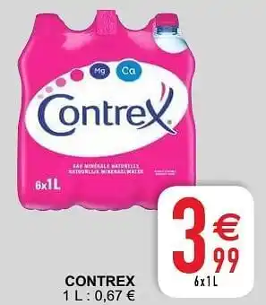 Cora Contrex 6 X 1 L aanbieding