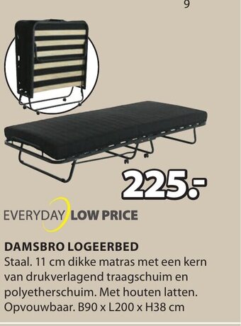 Jysk Damsbro Logeerbed aanbieding