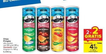 Carrefour Chips pringles aanbieding