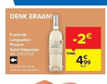 Carrefour Frankrijk languedoc prieuré saint hippolyte aanbieding